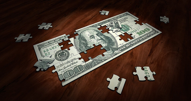 Dollar Bill Jigsaw Puzzle